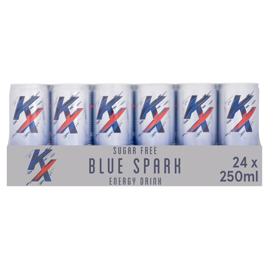 KX Sugar Free Energy Drink - Blue Spark 24x250ml