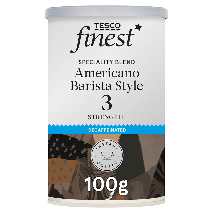 Tesco Finest Decaffeinated Americano Barista Style Instant Coffee 100g