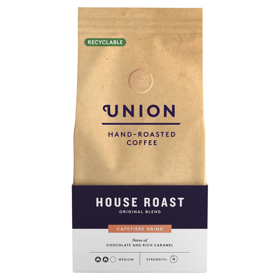 Union House Roast Cafetiere Grind Coffee 200G