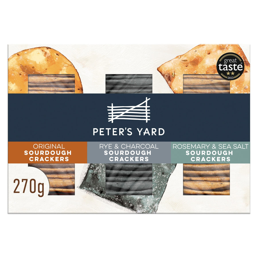 Peter's Yard Sourdough Cracker Selection Box 270g