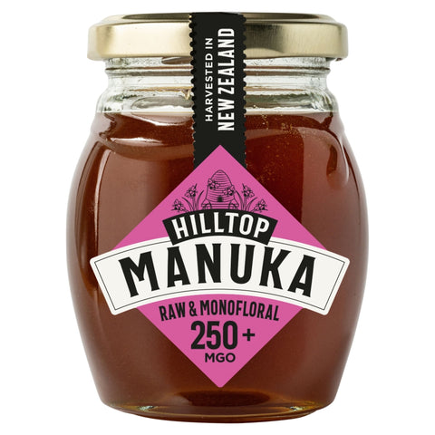 Hilltop Premium Manuka Honey 250+ Mgo 225G