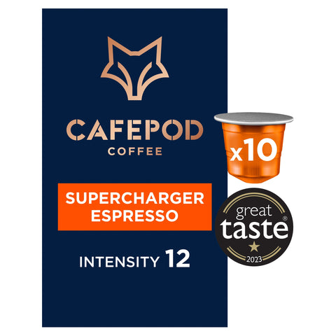Cafepod Supercharger 10 Pack 55G