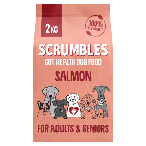 Scrumbles Salmon Dry Dog Food 2Kg