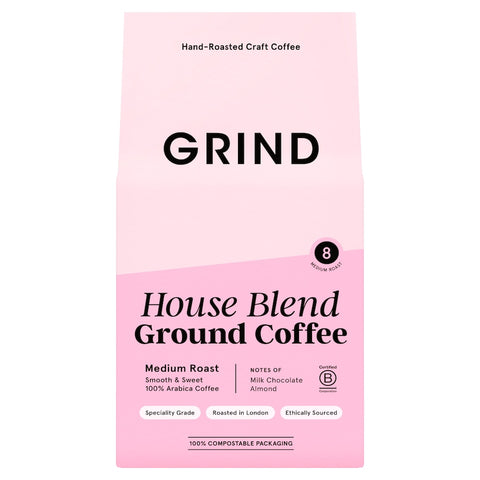Grind, House Blend Ground Coffee, 200 grams