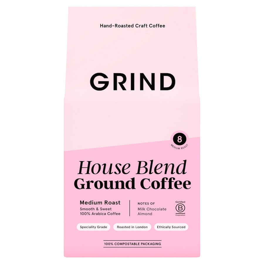Grind, House Blend Ground Coffee, 200 grams