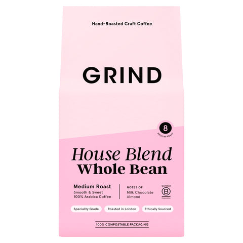 Grind House Blend Whole Bean Coffee 200g