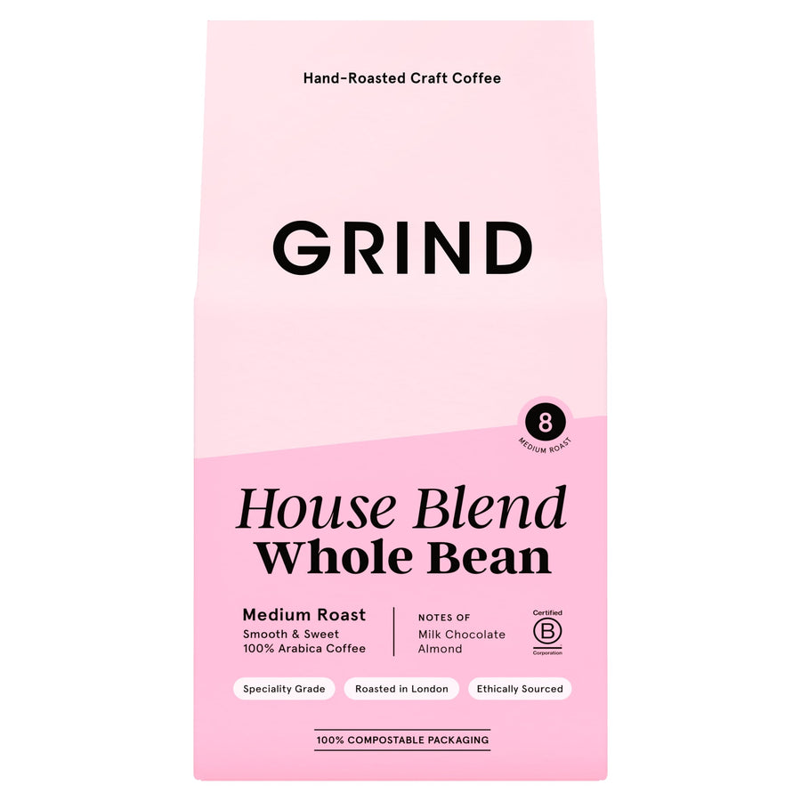 Grind House Blend Whole Bean Coffee 200g