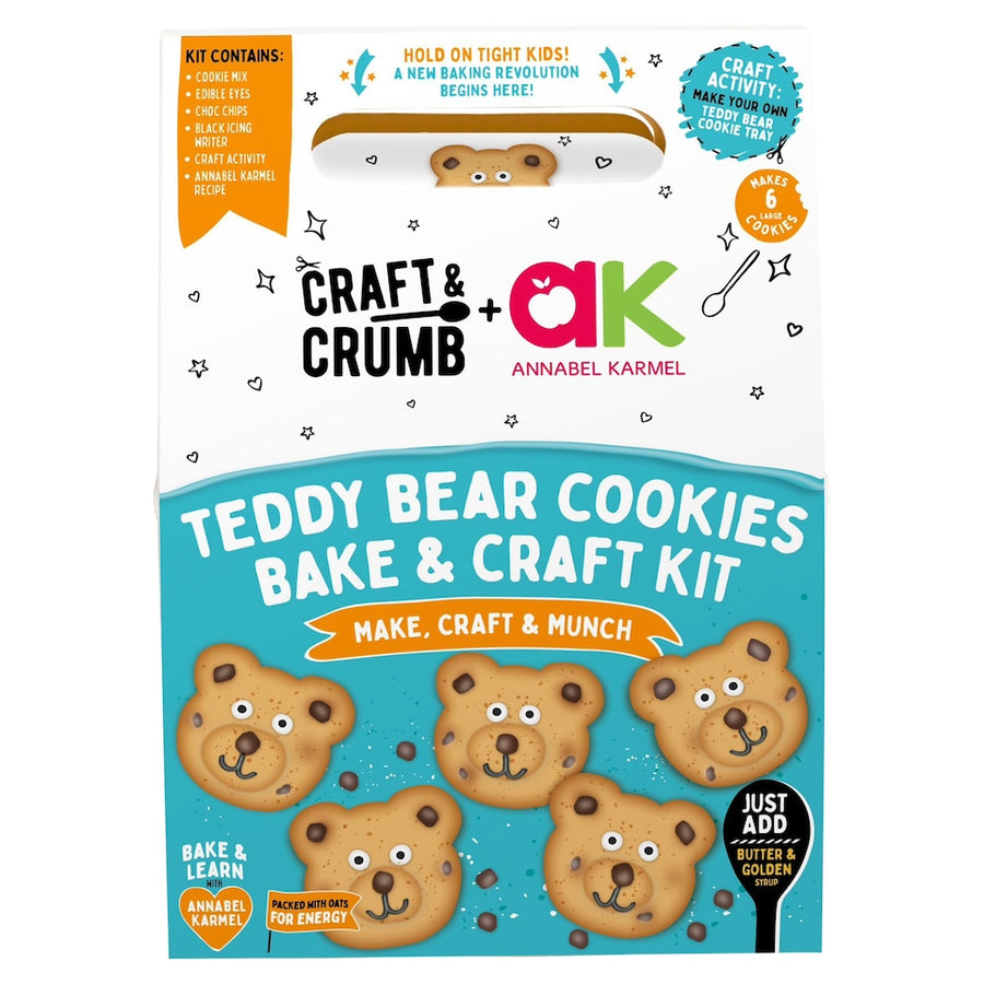 Craft & Crumb Teddy Bear Cookies Bake & Craft Kit 255g
