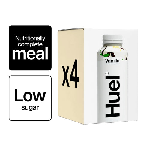 Huel Ready-to-Drink Complete Meal - Vanilla 4 x 500ml