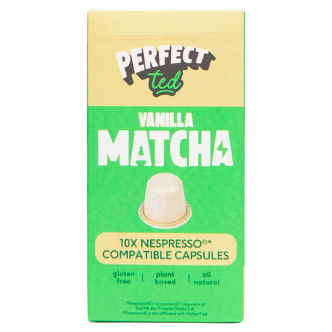 Perfect Ted Vanilla Matcha Nespresso Capsules 10x5g