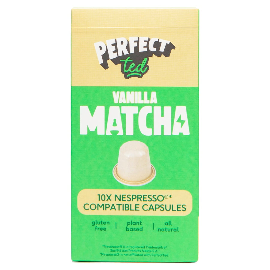 Perfect Ted Vanilla Matcha Nespresso Capsules 10x5g