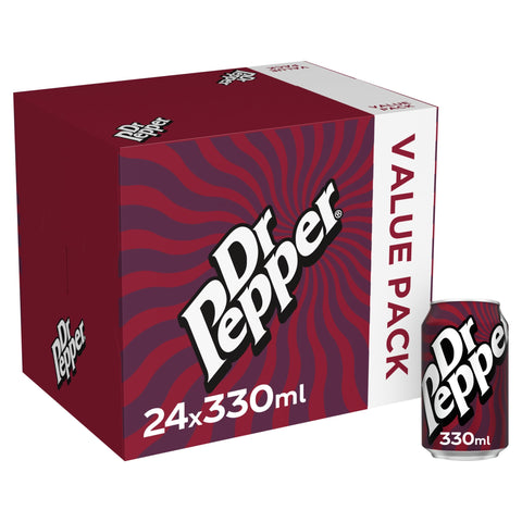 Dr Pepper 330ml 24pk Multipack