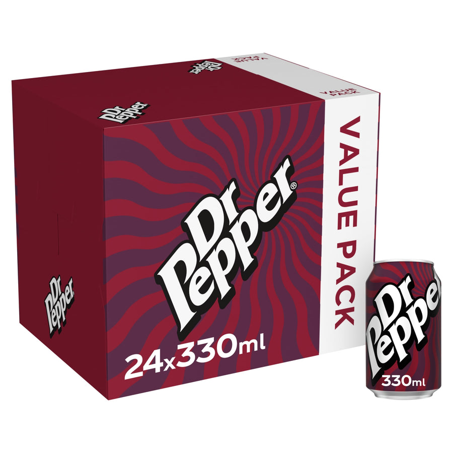 Dr Pepper 330ml 24pk Multipack