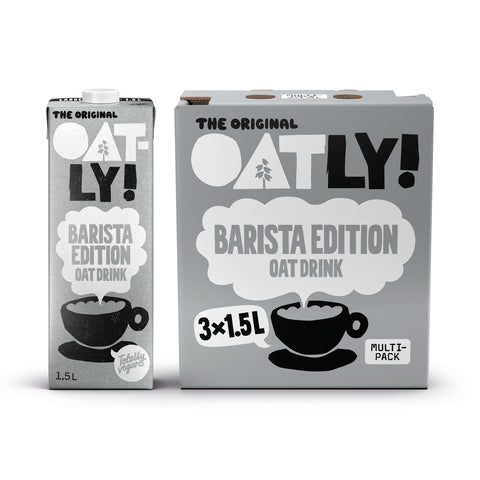 Oatly Oat Drink Barista Edition 1.5L X 3
