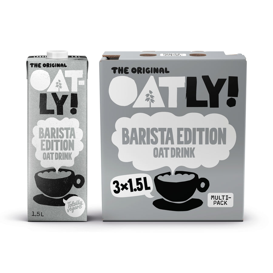 Oatly Oat Drink Barista Edition 1.5L X 3