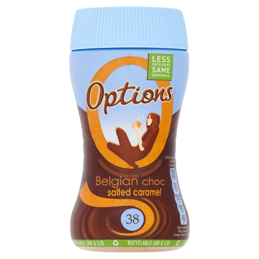 Options Hot Chocolate Salted Caramel 220G
