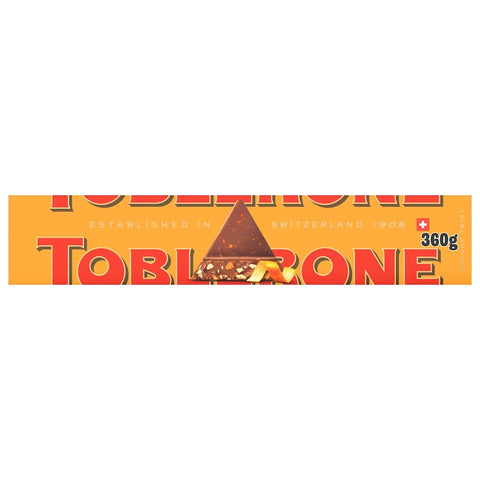 Toblerone Orange Twist Milk Chocolate Bar 360g