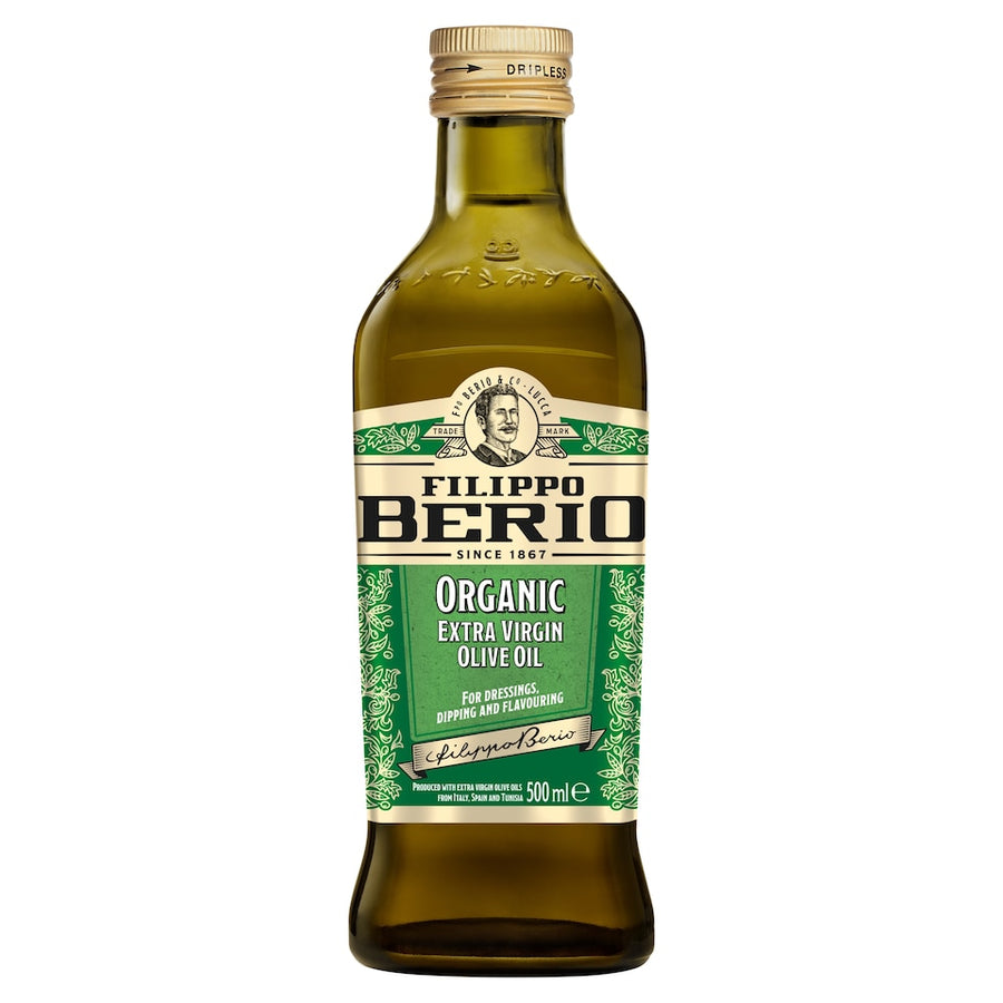 Filippo Berio Organic Extra Virgin Olive Oil 500Ml