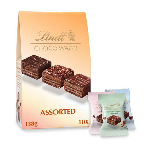 Lindt Choco Wafer Assorted Chocolate 138g