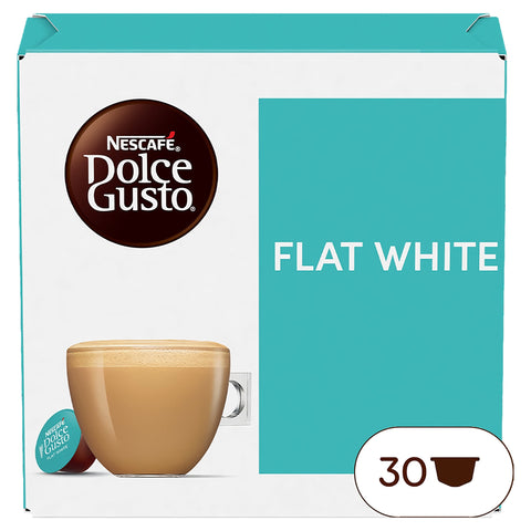 Nescafe Dolce Gusto Flat White x 30 Coffee Pods 351g