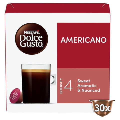 Nescafe Dolce Gusto Americano Coffee Pods x30 255g