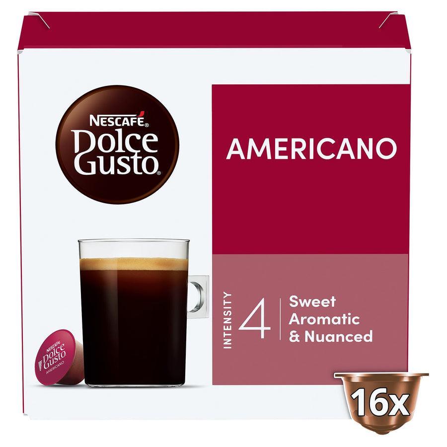 Nescafe Dolce Gusto Americano Coffee Pods 16 Pack 136g