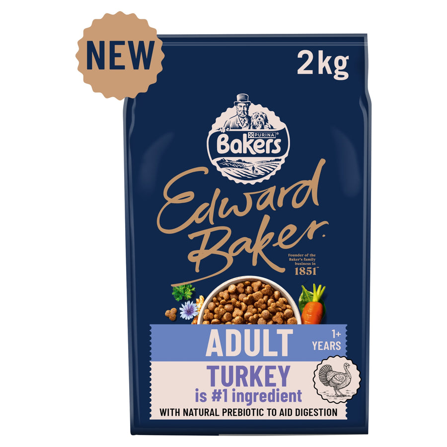 BAKERS Edward Baker Turkey Dry Dog Food 2kg