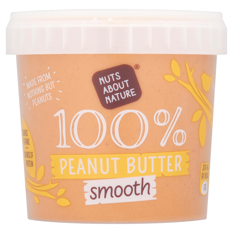 Nuts About Nature 100% Peanut Butter Smooth No Added Sugar 1Kg