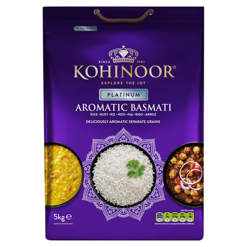 Kohinoor Platinum Basmati Rice 5kg