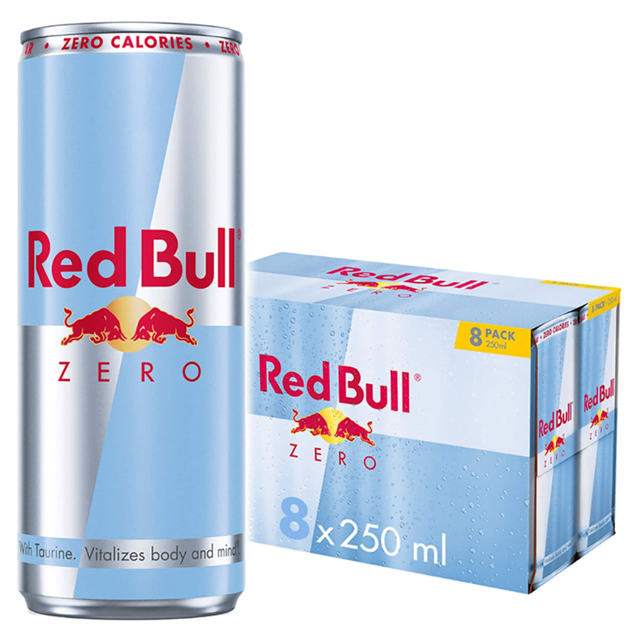 Red Bull Zero Energy Drink 8 x 250ml