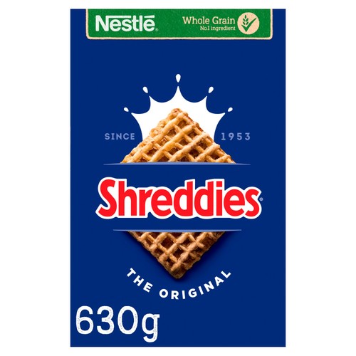 Shreddies Original Breakfast Cerea 630g (Pack of 3)