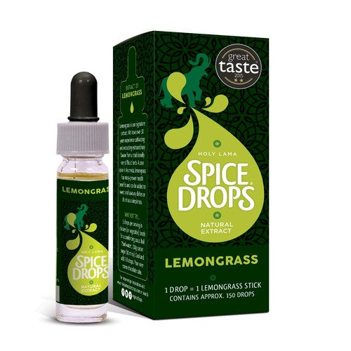 Spice Drops Concentrated Natural Lemongrass Extract 5ml (Pack of 2)