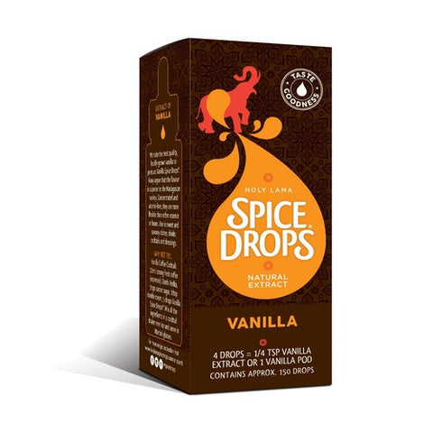 Spice Drops Concentrated Natural Vanilla Extract 5ml (Pack of 2)