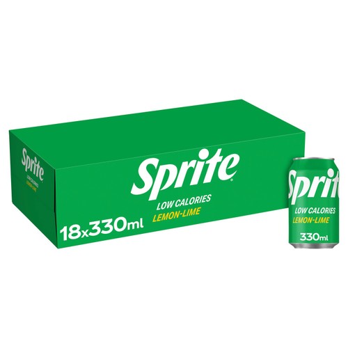 Sprite 18 x 330ml (Pack of 2)