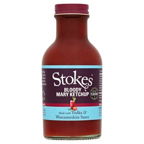 Stokes Bloody Mary Ketchup with Vodka 300g (Pack of 2)