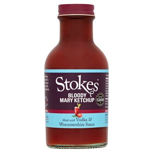 Stokes Bloody Mary Ketchup with Vodka 300g (Pack of 2)