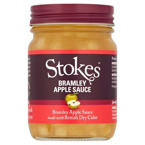 Stokes Bramley Apple Sauce 240g (Pack of 2)