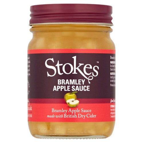 Stokes Bramley Apple Sauce 240g (Pack of 2)