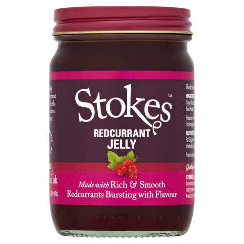Stokes Redcurrant Jelly 215g (Pack of 2)