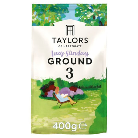 Taylors Lazy Sunday Ground Coffee 400g (Pack of 2)