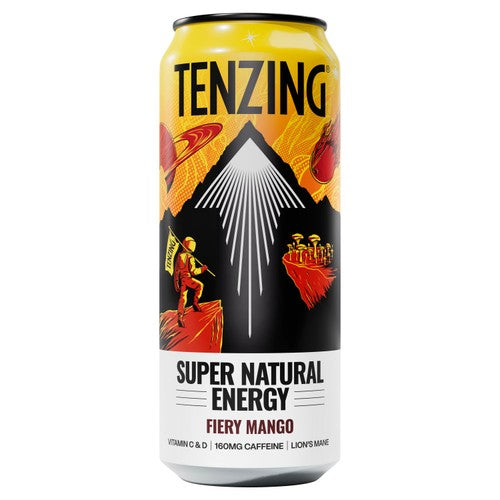 TENZING Natural Energy Fiery Mango 500ml (Pack of 2)
