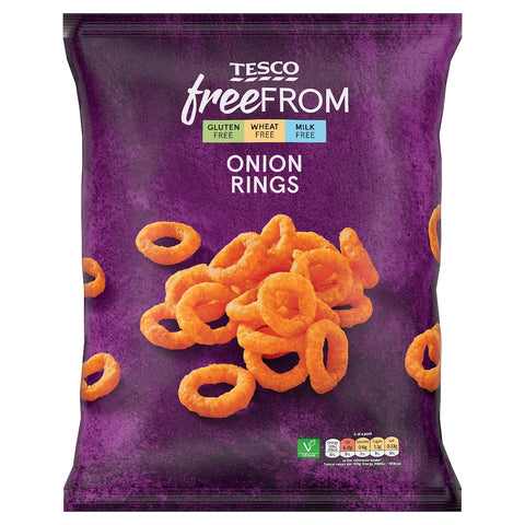 Tesco Free From Onion Maize Snack Rings 150g