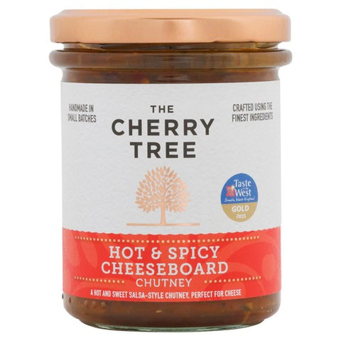 The Cherry Tree Hot & Spicy Cheeseboard Chutney 210g (Pack of 2)