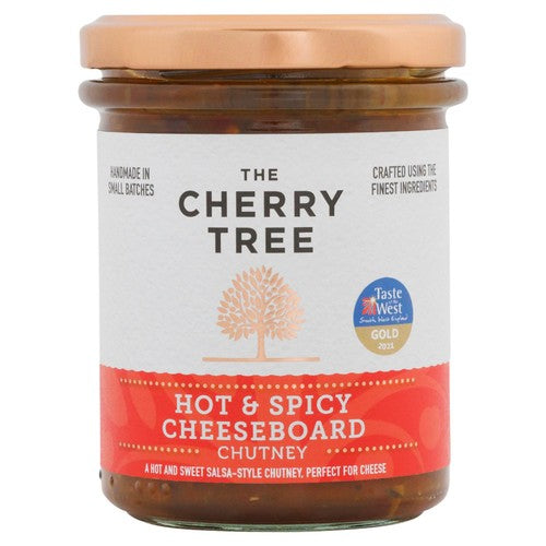 The Cherry Tree Hot & Spicy Cheeseboard Chutney 210g (Pack of 2)