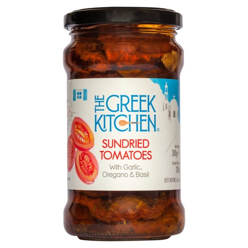 The Greek Kitchen Sundried Tomatoes 300g (Pack of 2)