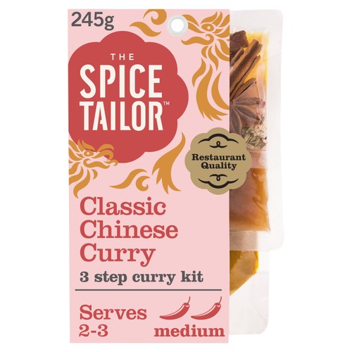 The Spice Tailor Chinese Curry Sauce Kit 245g (Pack of 2)