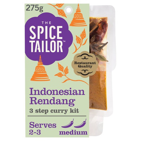 The Spice Tailor Indonesian Rendang Curry Sauce Kit 275g (Pack of 2)