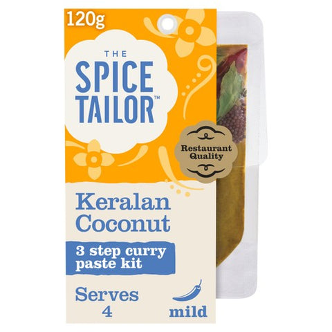 The Spice Tailor Keralan Coconut Curry Paste Kit 120g (Pack of 2)