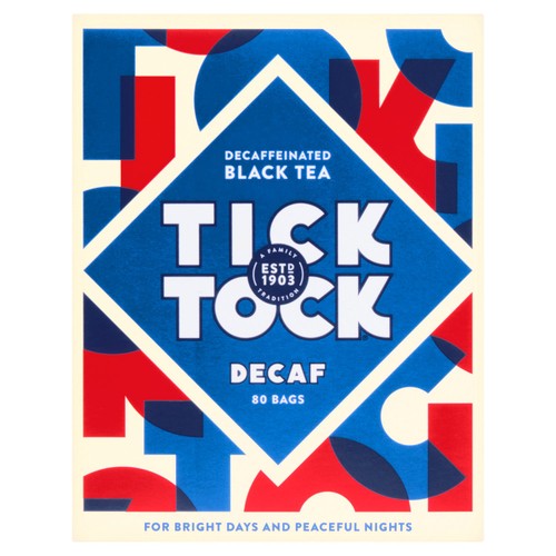 Tick Tock Decaf 80's (Pack of 2)