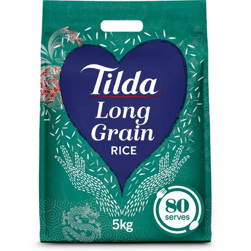 Tilda Long Grain Rice 5kg (Pack of 2)